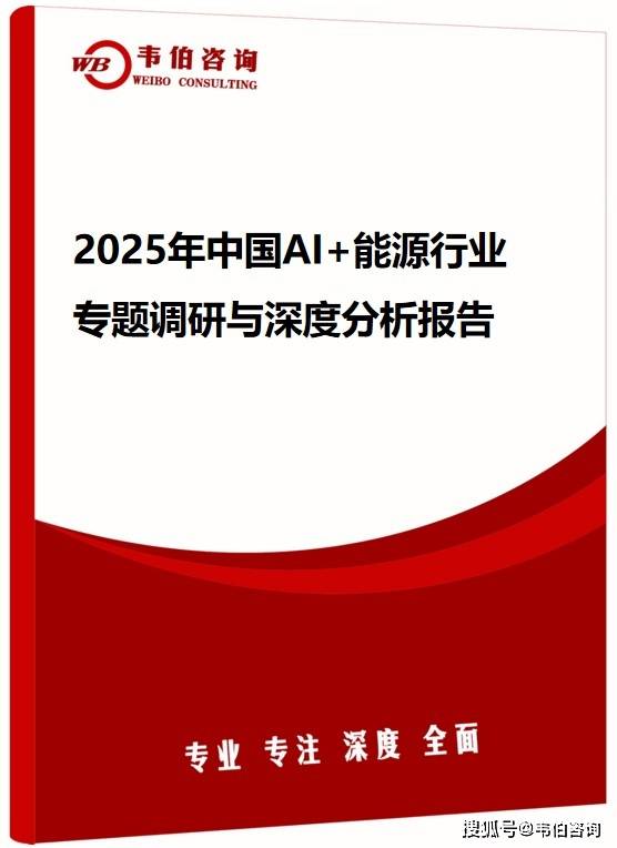 韦伯咨询：2025年中国AI+能源行业专题调研与深度分析报告